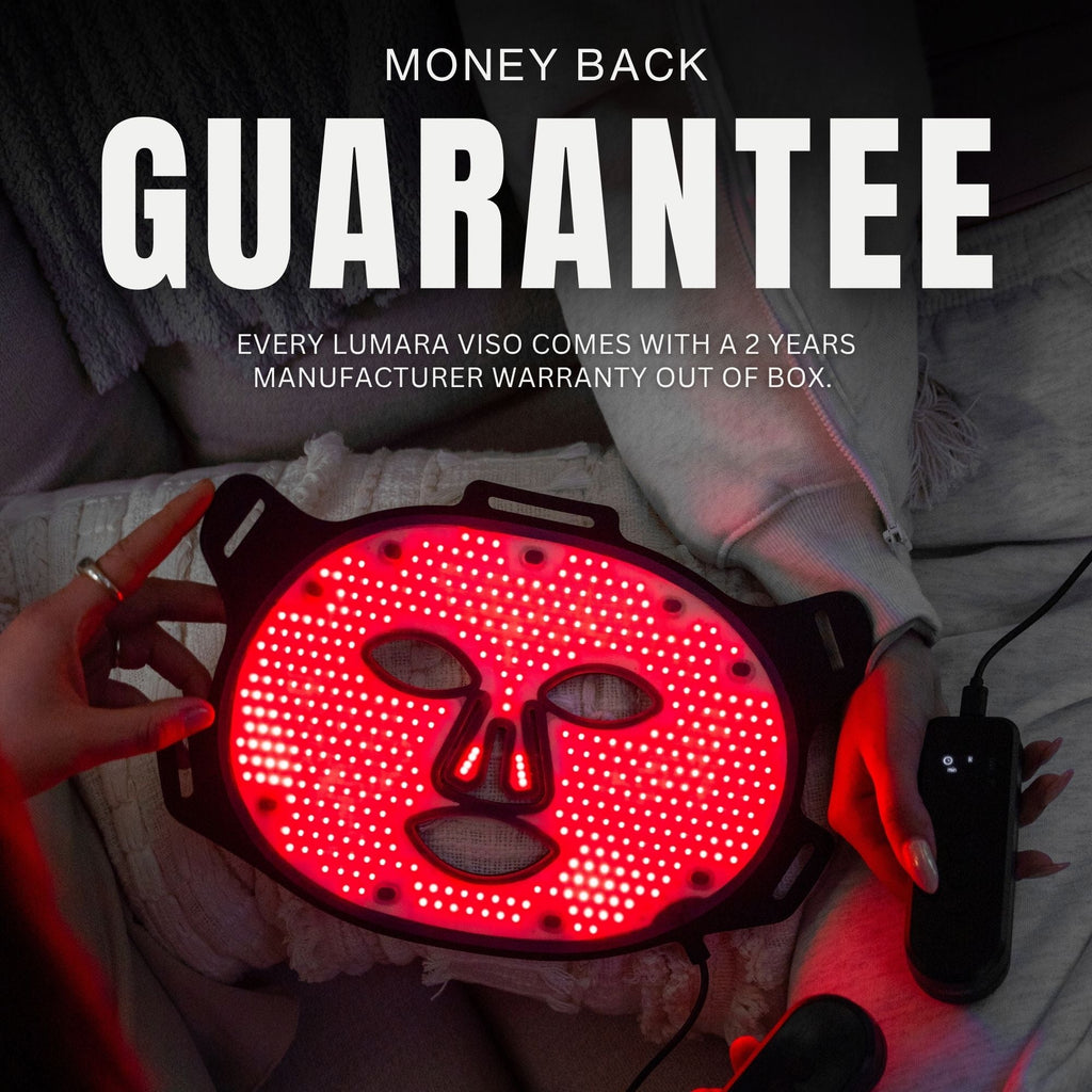 VISO - Mascarilla de terapia de luz roja certificada por la FDA