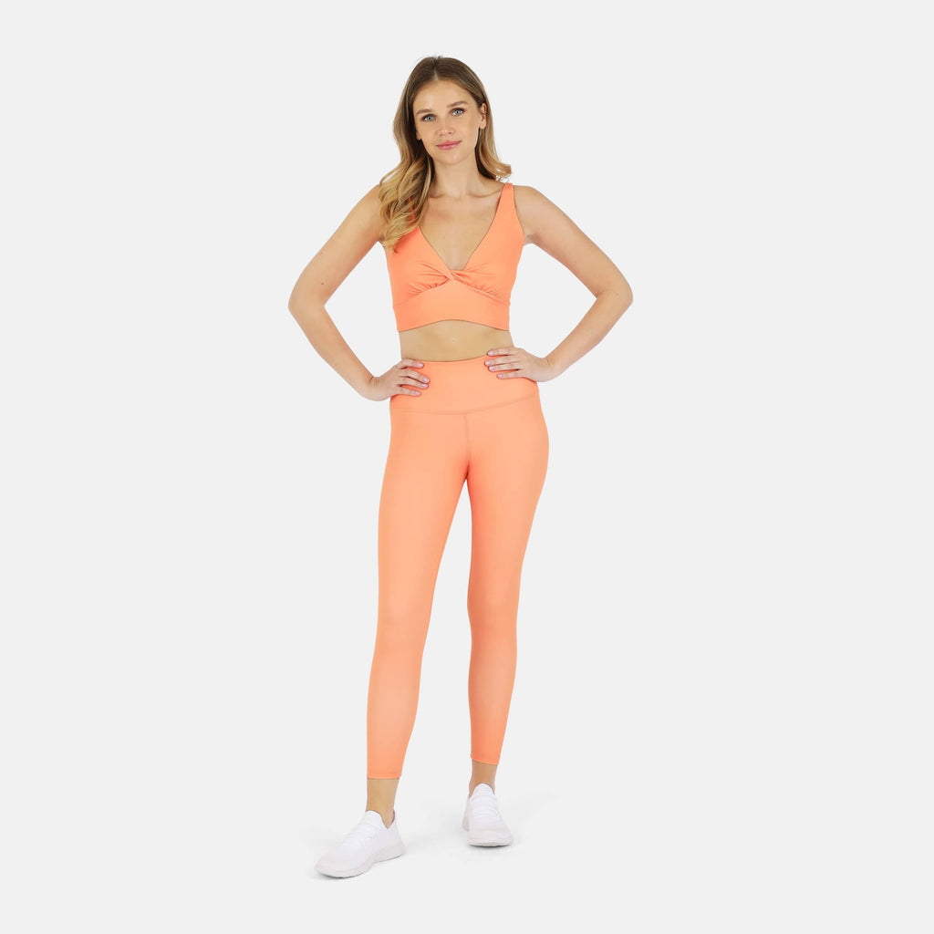 Ada Organic Cotton Twist Around Sports Bra