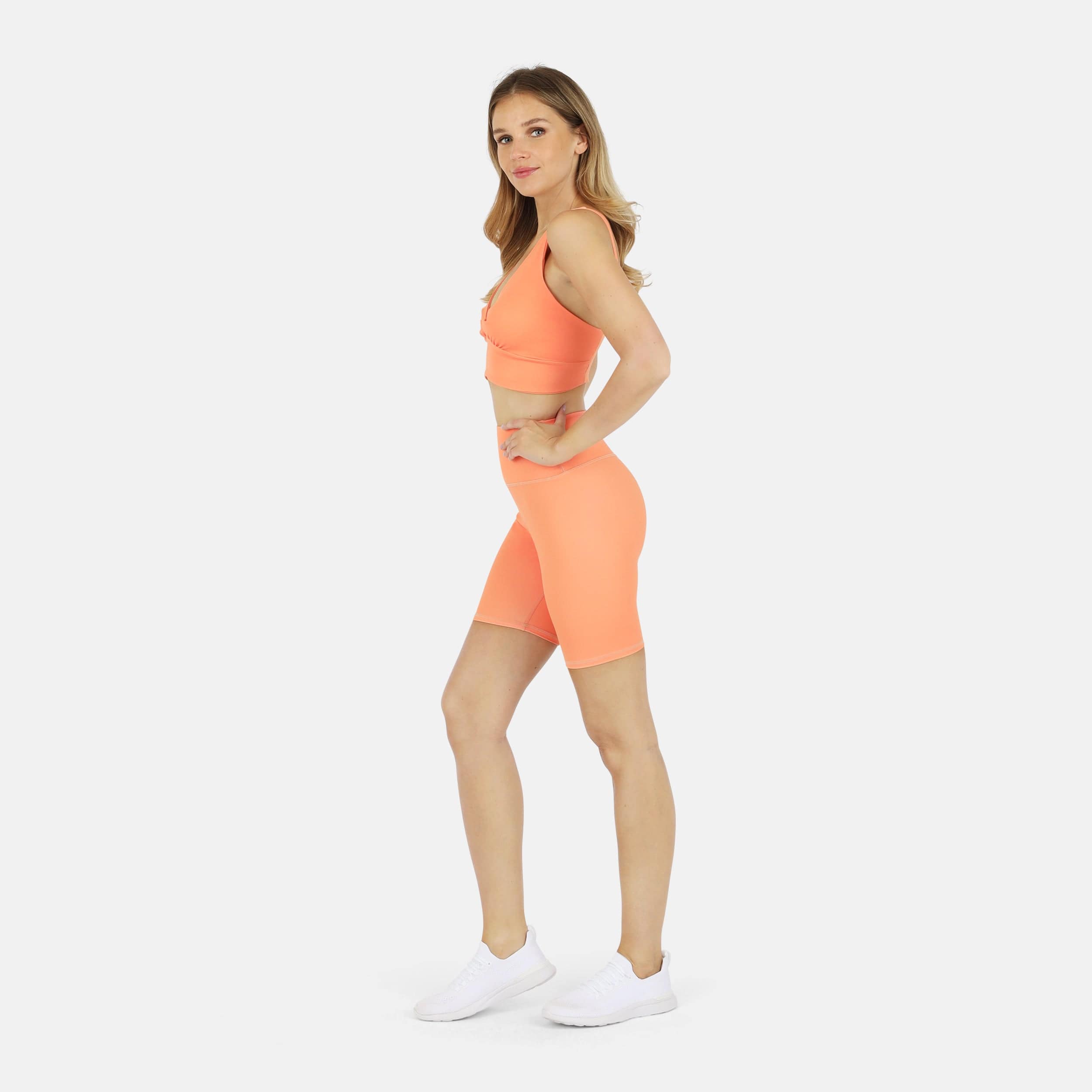 Ada Organic Cotton Twist Around Sports Bra