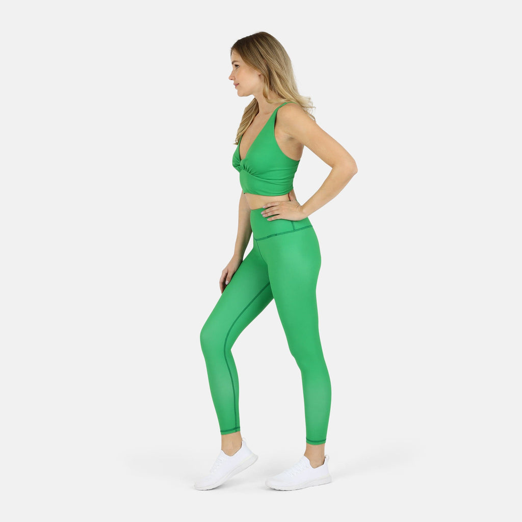 Ada Organic Cotton Twist Around Sports Bra