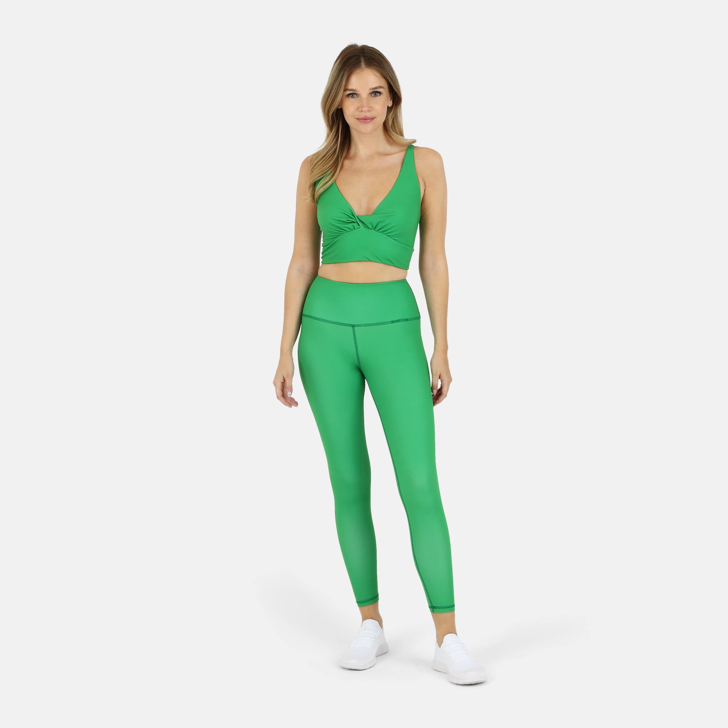 Ada Organic Cotton Twist Around Sports Bra