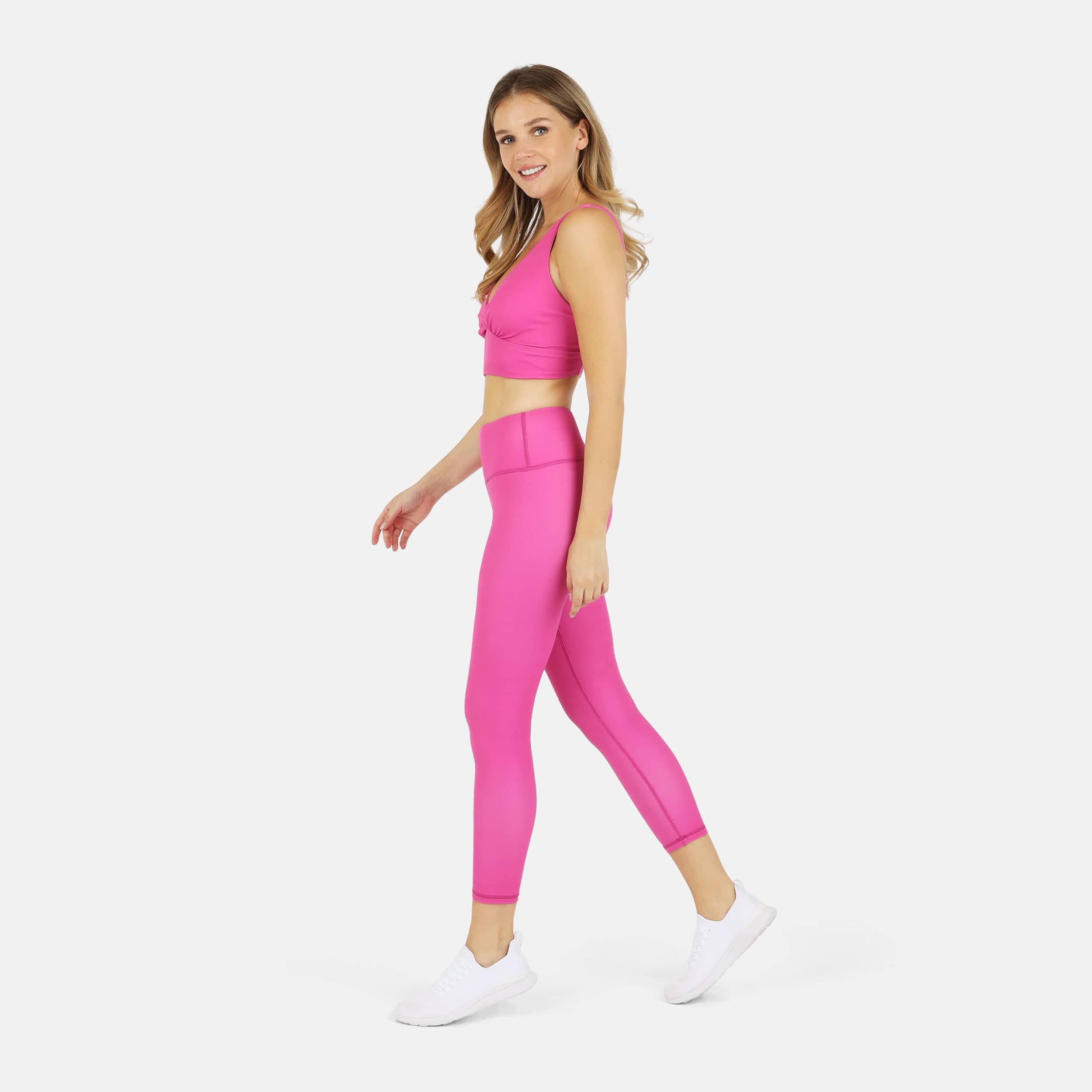 Ada Organic Cotton Twist Around Sports Bra
