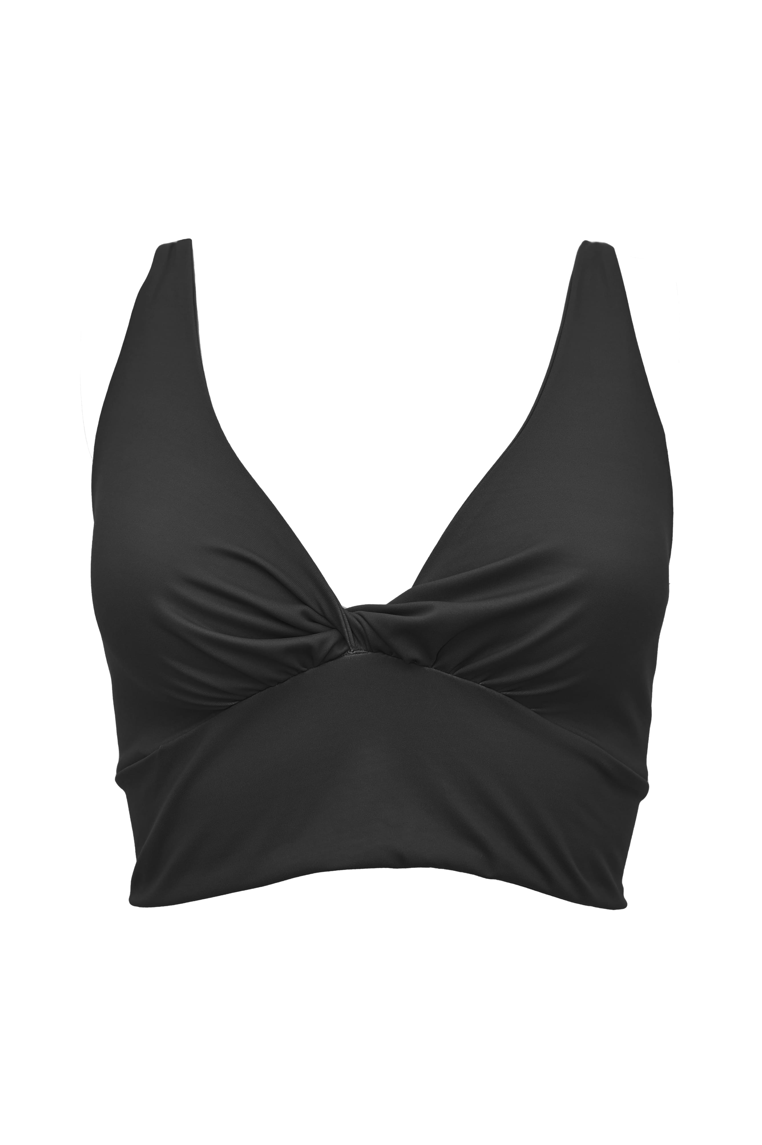 Ada Organic Cotton Twist Around Sports Bra