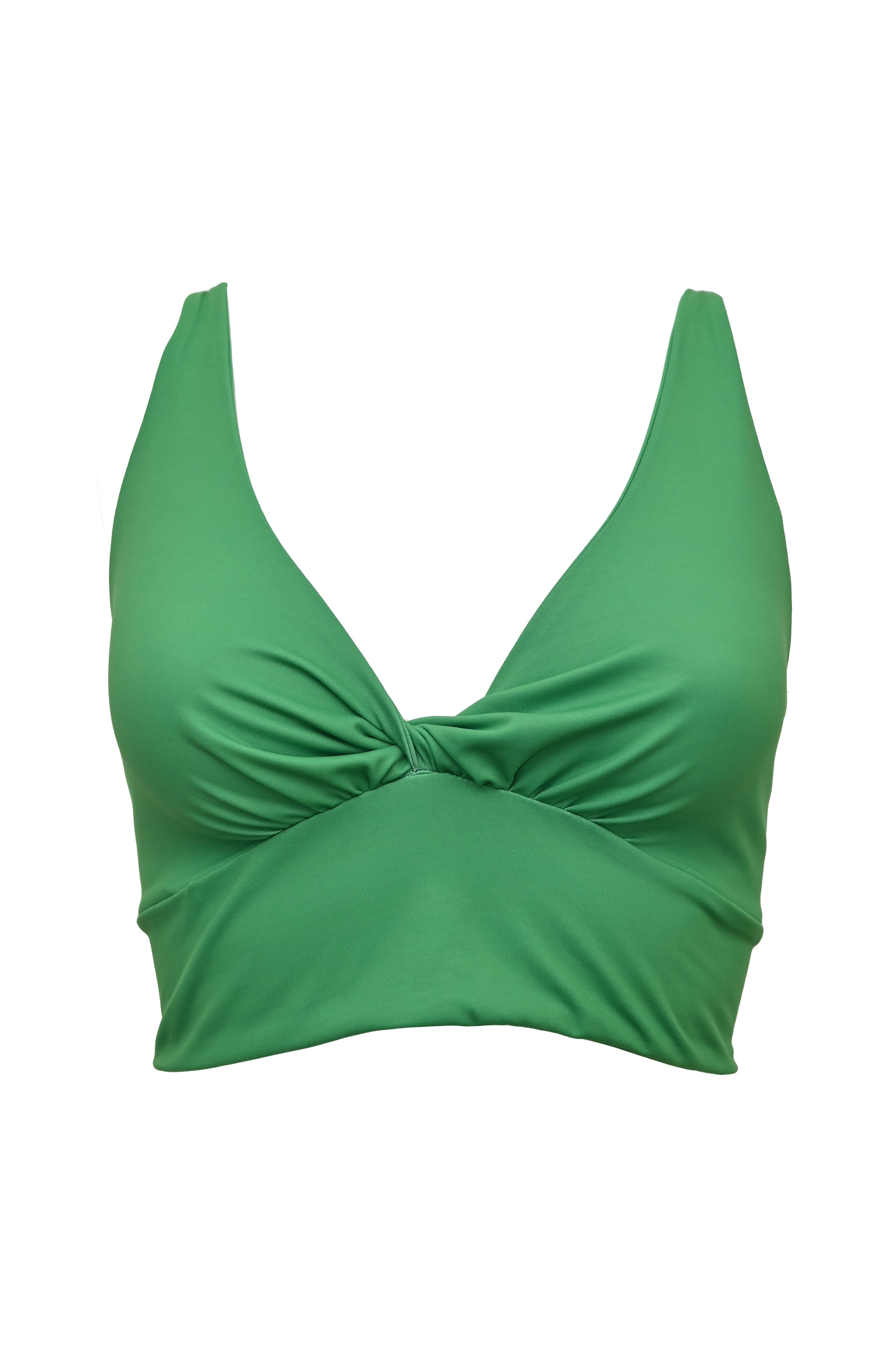 Ada Organic Cotton Twist Around Sports Bra