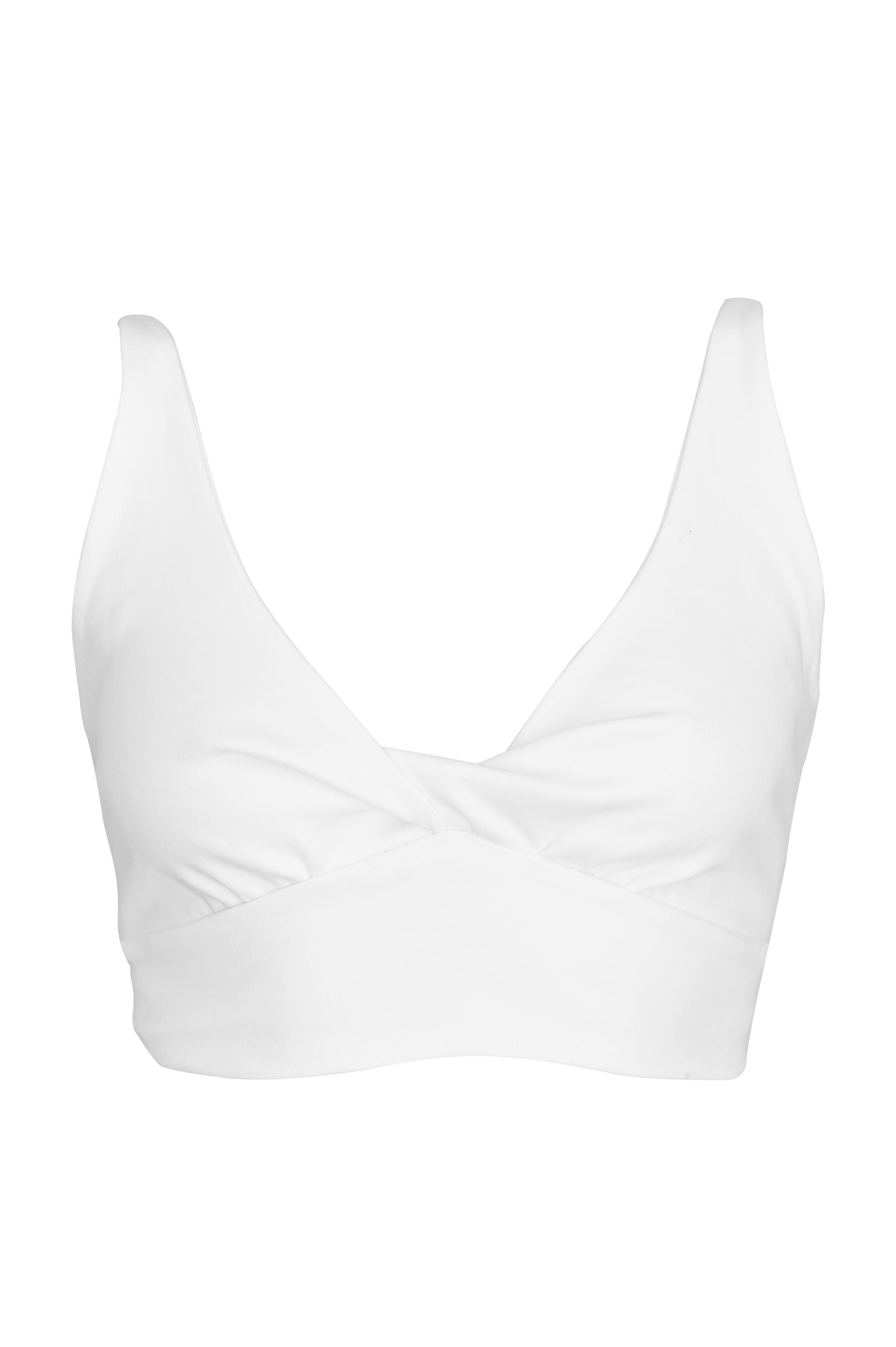 Ada Organic Cotton Twist Around Sports Bra