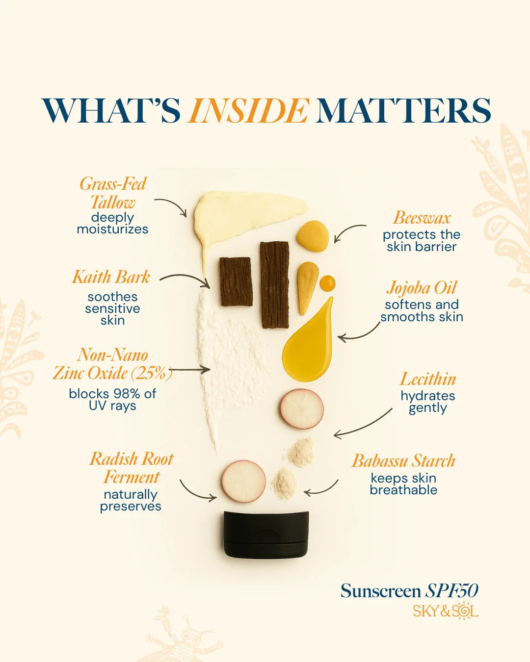 Protector solar XL Sky and Sol Body SPF 50 (7.05 oz)